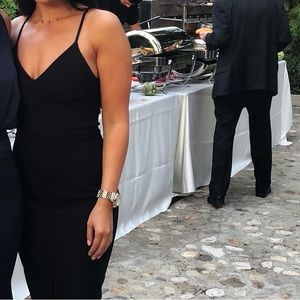 LIKELY BLACK BODYCON DRESS